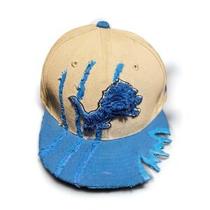 Blue and Tan Cap